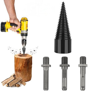 Detachable Firewood Splitter Drill Bits Woodworking Log Splitter Drill Bits